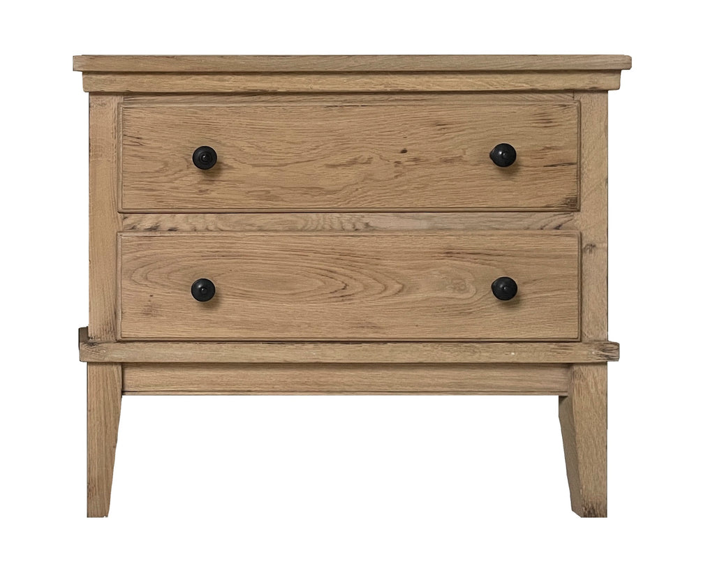 Bedside Chests, washed Oak finish