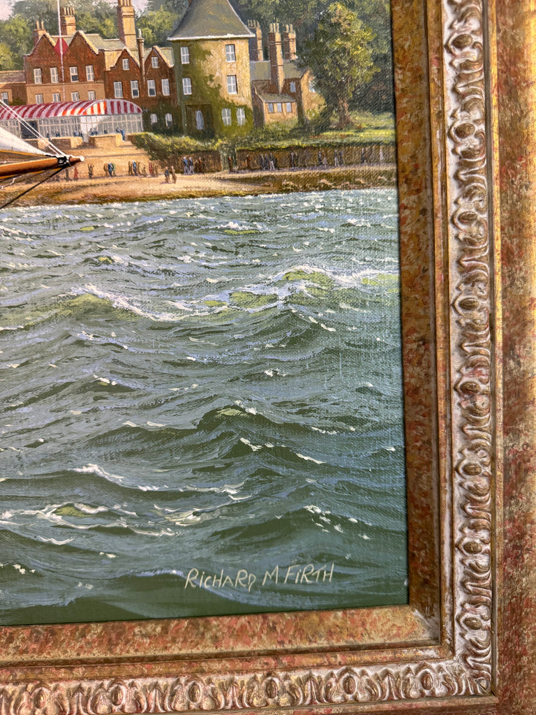 Richard Firth, Yacht racing painting.
