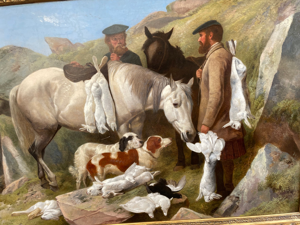 Richard Ansdell RA Scottish Shooting Scene 1869