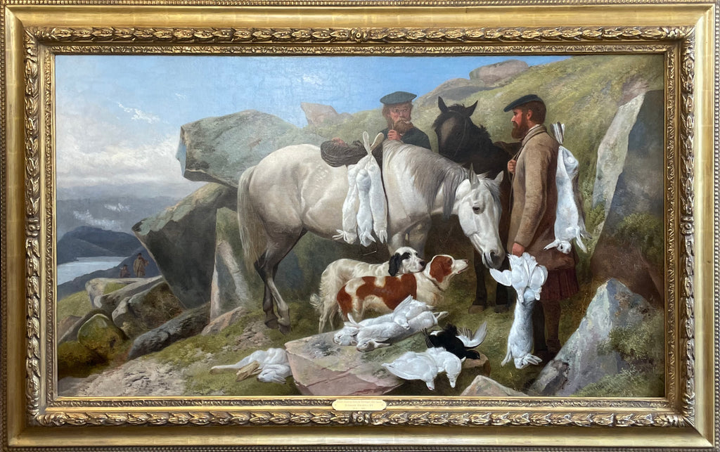 Richard Ansdell RA Scottish Shooting Scene 1869