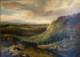 Oil Painting, Shooting scene (19th Century)