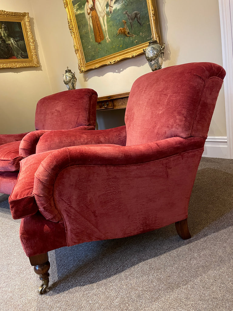 Handmade upholstered armchair 'Howard Design' UK