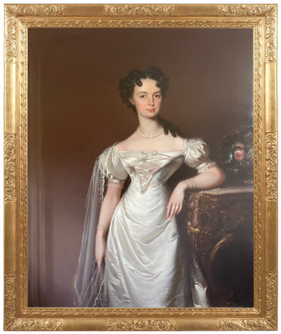 Oil Painting Portrait Att James Godsell Middleton (1805-1874)