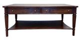 Coffee Table in Oak & Burr Oak.