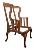 x SOLD : Superb Original Antique Queen Anne Wing Armchair, circa 1710.