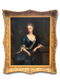 Oil Painting,Portrait of Viscountess Harcourt, Att to Michael Dahl (1659-1743)