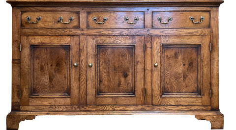 Handmade Oak Sideboard Cabinet