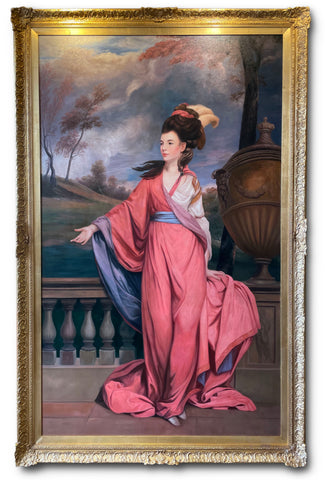 Full length portrait of Jane Flemming