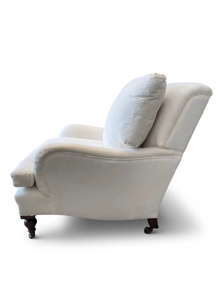 Pair of Upholstered Armchairs ' Howard Design' made by Garners