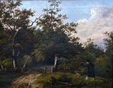 Oil Painting, Small Shooting Scene By Chapman Bayley (1818-1832)