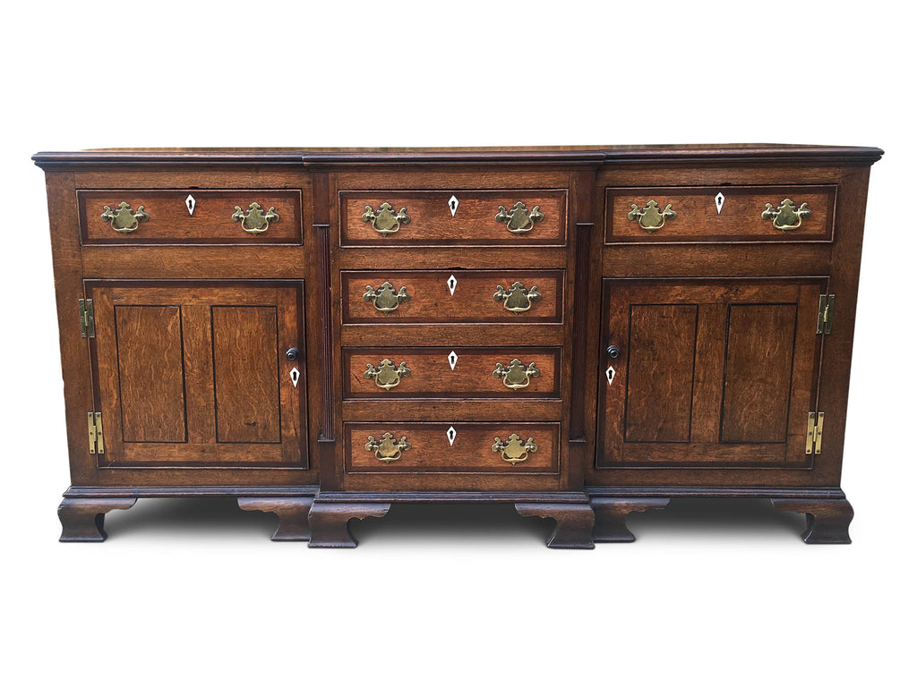 Dresser Base/Sideboard Oak George III Period Circa 1770.