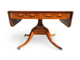 x SOLD: George III Painted Satinwood Sofa Table (England, c. 1780)
