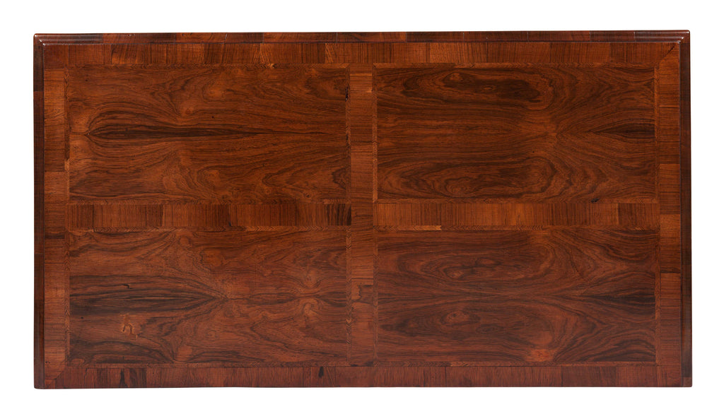 x SOLD : George II Rosewood Inlaid Kneehole Desk