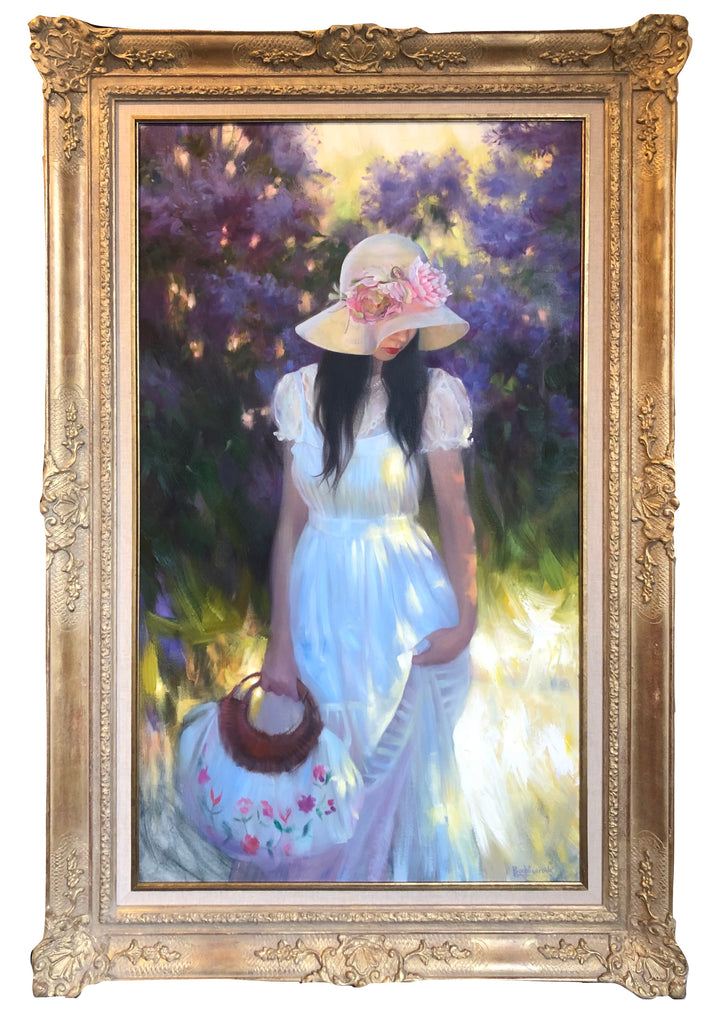 Oil Painting, Portrait by Maria Boohityarova titled 'Summer '