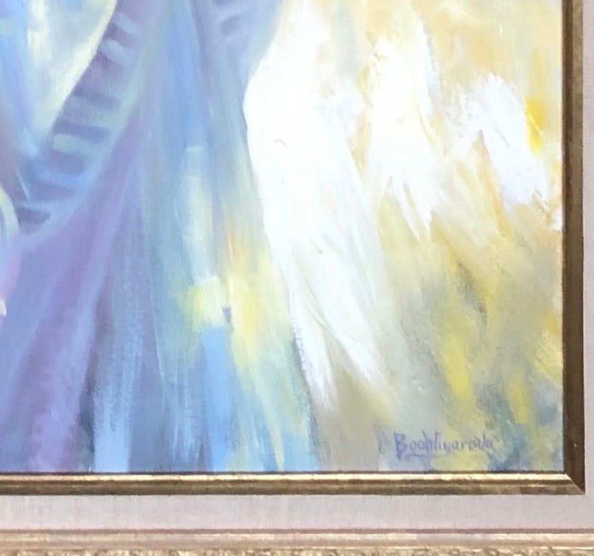 Oil Painting, Portrait by Maria Boohityarova titled 'Summer '