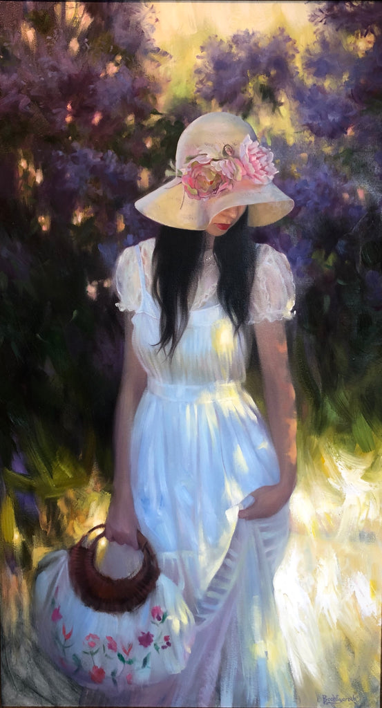 Oil Painting, Portrait by Maria Boohityarova titled 'Summer '