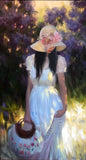 Oil Painting, Portrait by Maria Boohityarova titled 'Summer '