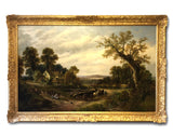 Oil Painting by 19th Century Landscape artist Thomas