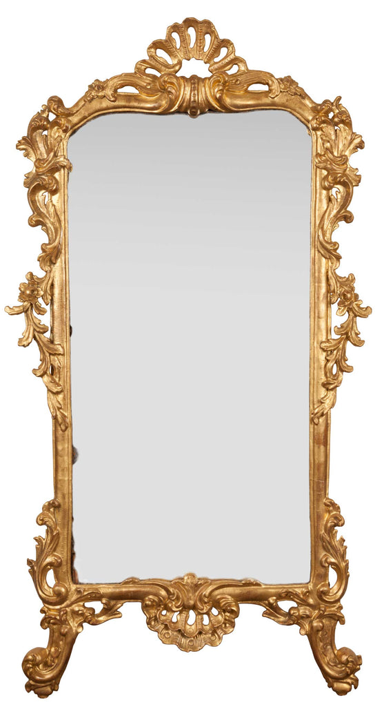 x SOLD : 19th Century Italian Giltwood Mirror.