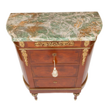 x SOLD : A Rare and Unique Pair of Antique Italian Commodes or Bedside Chests