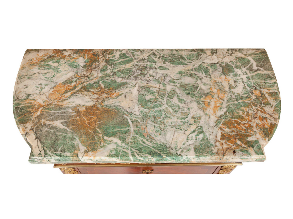 x SOLD : A Rare and Unique Pair of Antique Italian Commodes or Bedside Chests