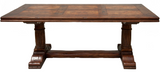 handmade refectory kitchen table