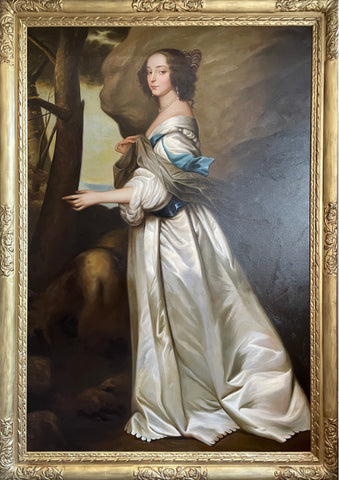 Full Length Portrait of Lady Frances Cranfield