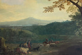 Oil Painting, Landscape Att to Thomas Jones (1742-1803)