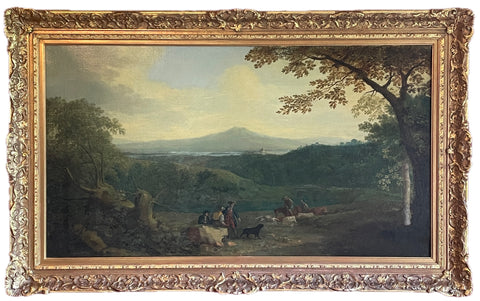 Oil Painting, Landscape Att to Thomas Jones (1742-1803)