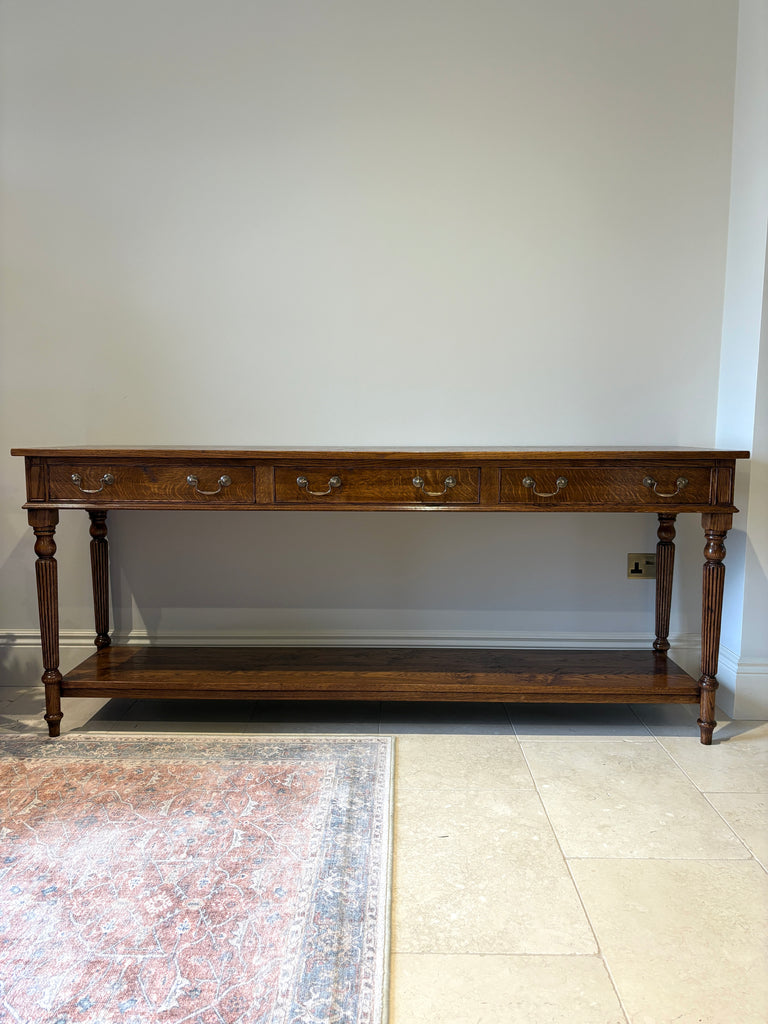 Oak Regency Console Table - £POA