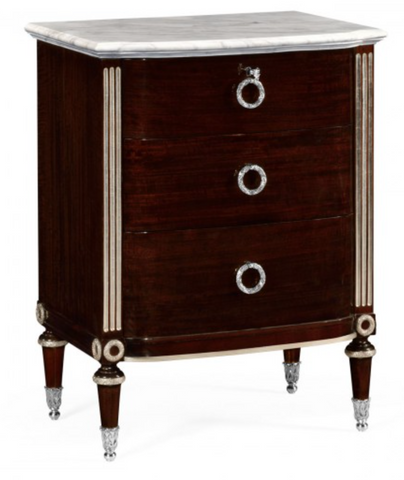 Black Eucalyptus Bedside Chest of Drawers