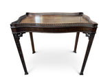 Silver Table, late 19th Century Mahogany