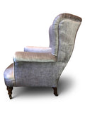 ON SALE - Fine Pair of Low Wingback Armchairs (England, c. 1920). SALE PRICE: