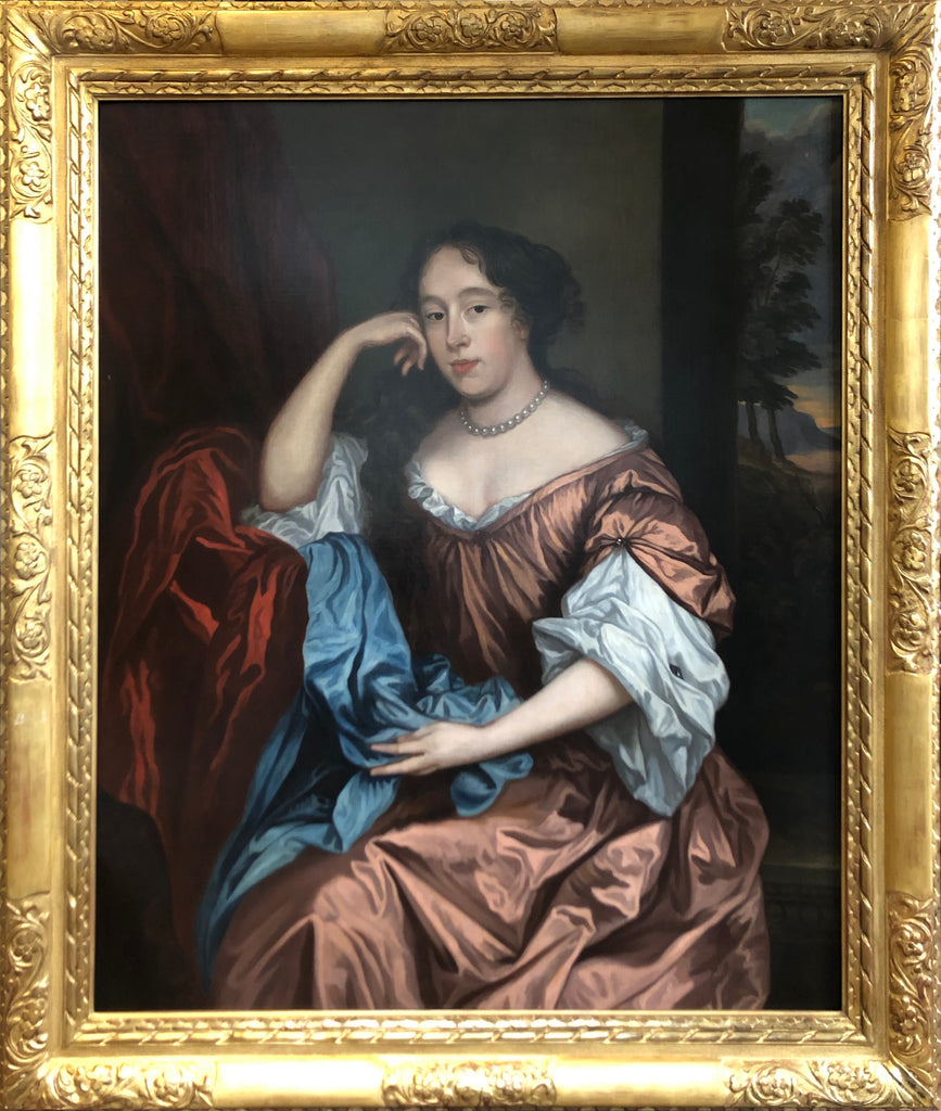 Portrait of a Lady, After Sir Peter Lely (1610-1680) Oil Painting 1670