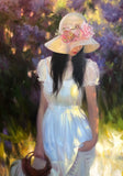 Oil Painting, Portrait by Maria Boohityarova titled 'Summer '