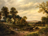 Oil Painting by 19th Century Landscape artist Thomas