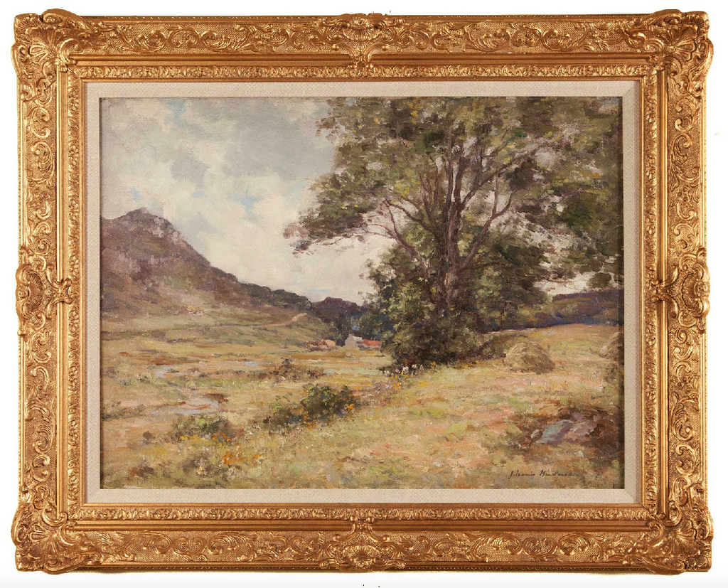 x SOLD : Oil on Canvas; Scottish Landscape by Joseph Morris Henderson (i)
